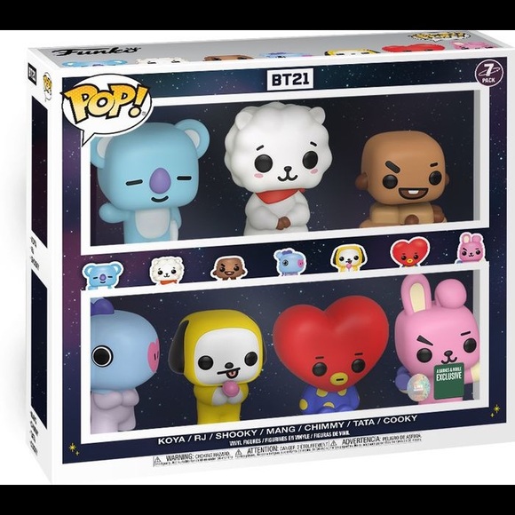 Hot Topic Accessories - BT21 funko pop